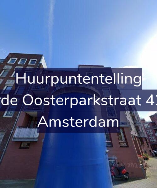 Foto gevel Huurpuntentelling voor Derde Oosterparkstraat 42-B, Amsterdam