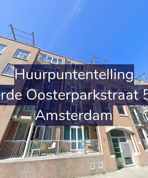 Foto gevel Huurpuntentelling voor Derde Oosterparkstraat 5-E, Amsterdam