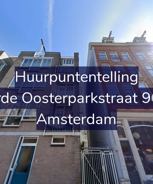 Foto gevel Huurpuntentelling voor Derde Oosterparkstraat 96-B, Amsterdam