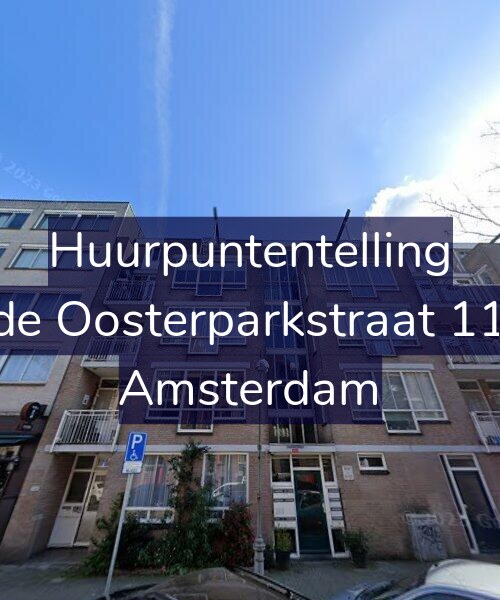 Foto gevel Huurpuntentelling voor Derde Oosterparkstraat 110-C, Amsterdam