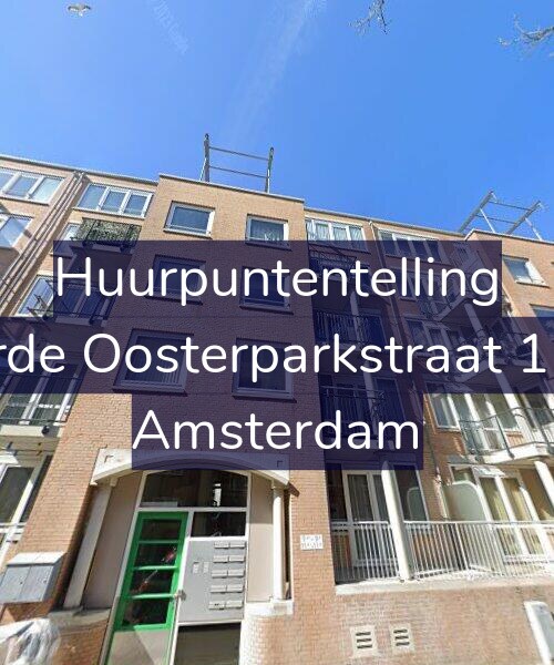 Foto gevel Huurpuntentelling voor Derde Oosterparkstraat 11-E, Amsterdam
