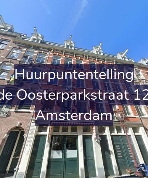 Foto gevel Huurpuntentelling voor Derde Oosterparkstraat 127-C, Amsterdam