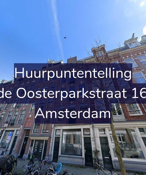 Foto gevel Huurpuntentelling voor Derde Oosterparkstraat 168-A, Amsterdam