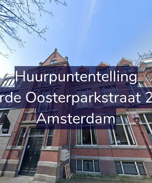 Foto gevel Huurpuntentelling voor Derde Oosterparkstraat 209, Amsterdam
