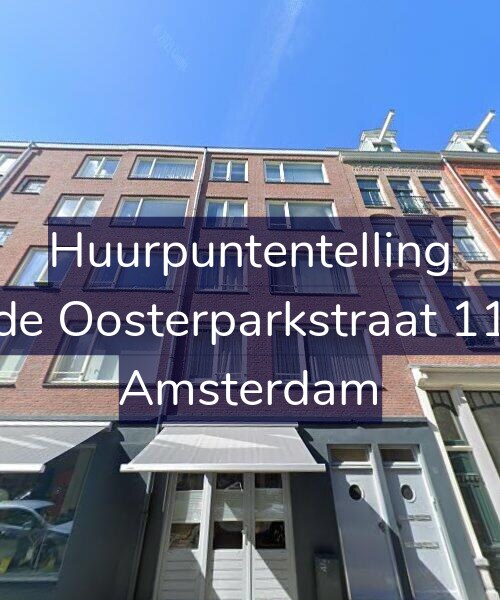 Foto gevel Huurpuntentelling voor Derde Oosterparkstraat 113-4, Amsterdam