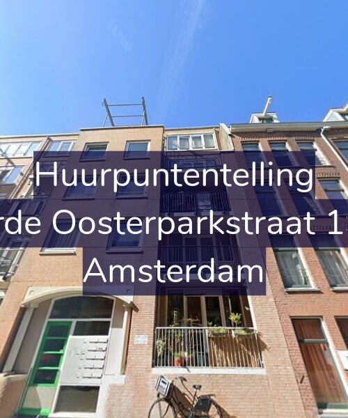 Foto gevel Huurpuntentelling voor Derde Oosterparkstraat 19-E, Amsterdam