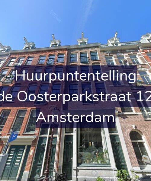 Foto gevel Huurpuntentelling voor Derde Oosterparkstraat 121-C, Amsterdam