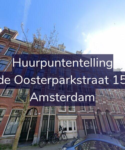 Foto gevel Huurpuntentelling voor Derde Oosterparkstraat 156-B, Amsterdam