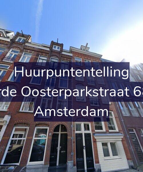 Foto gevel Huurpuntentelling voor Derde Oosterparkstraat 68-5, Amsterdam
