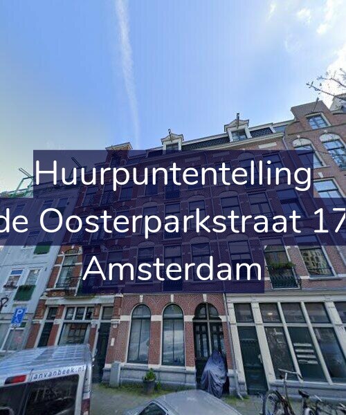 Foto gevel Huurpuntentelling voor Derde Oosterparkstraat 176-C, Amsterdam