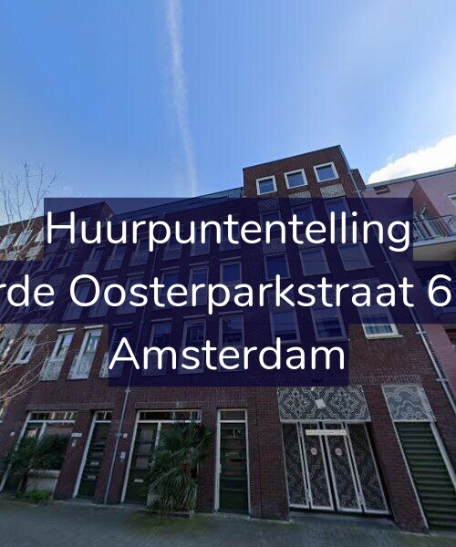 Foto gevel Huurpuntentelling voor Derde Oosterparkstraat 64-L, Amsterdam