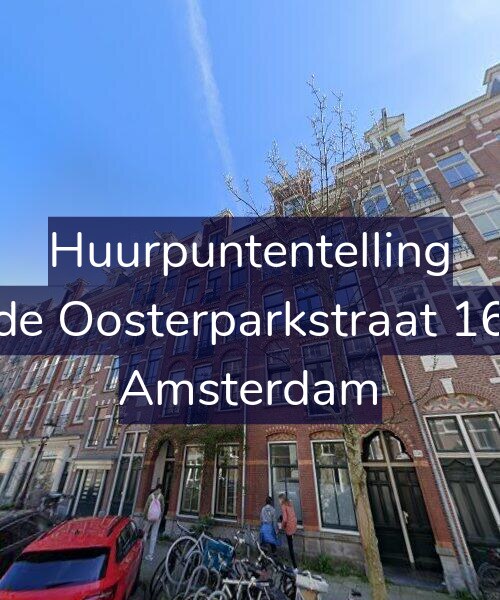 Foto gevel Huurpuntentelling voor Derde Oosterparkstraat 160-2, Amsterdam