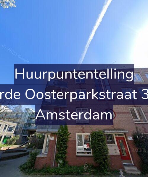 Foto gevel Huurpuntentelling voor Derde Oosterparkstraat 348, Amsterdam