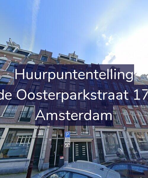 Foto gevel Huurpuntentelling voor Derde Oosterparkstraat 170-A, Amsterdam