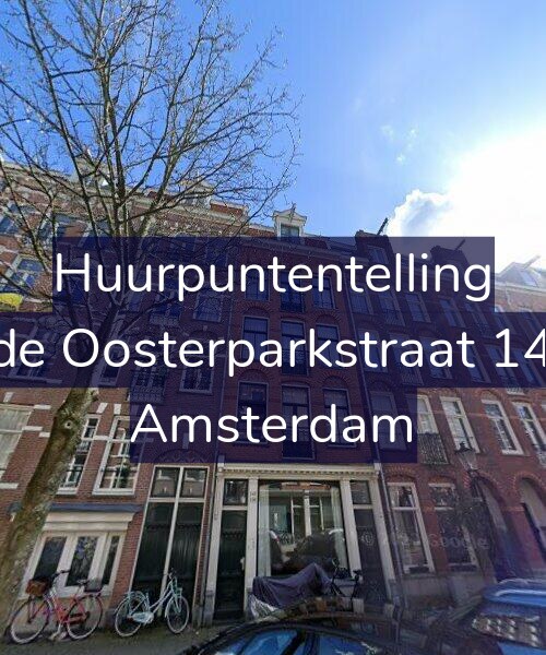 Foto gevel Huurpuntentelling voor Derde Oosterparkstraat 148-B, Amsterdam