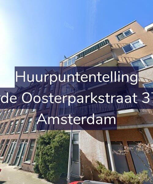 Foto gevel Huurpuntentelling voor Derde Oosterparkstraat 37-A, Amsterdam