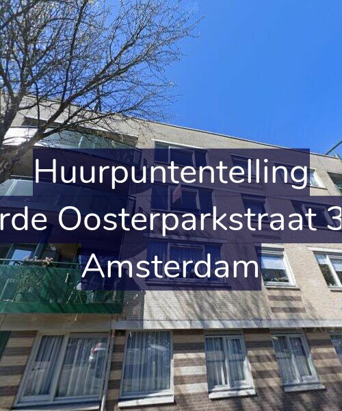 Foto gevel Huurpuntentelling voor Derde Oosterparkstraat 327, Amsterdam