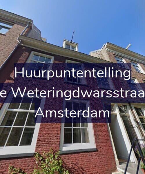 Foto gevel Huurpuntentelling voor Derde Weteringdwarsstraat 7-1, Amsterdam