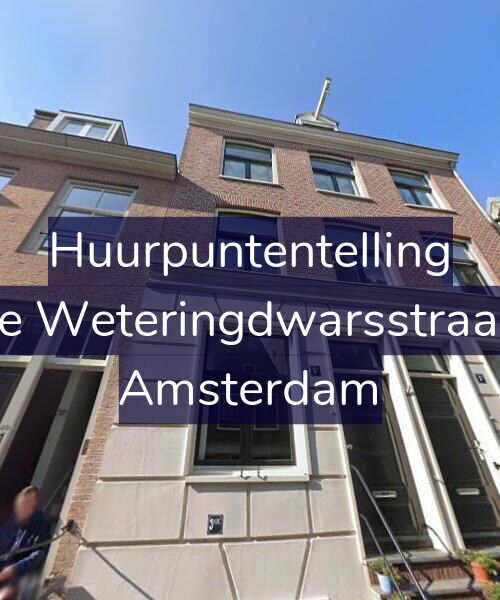 Foto gevel Huurpuntentelling voor Derde Weteringdwarsstraat 5-B, Amsterdam
