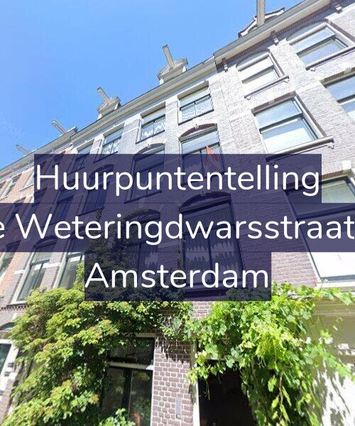 Foto gevel Huurpuntentelling voor Derde Weteringdwarsstraat 19-C, Amsterdam