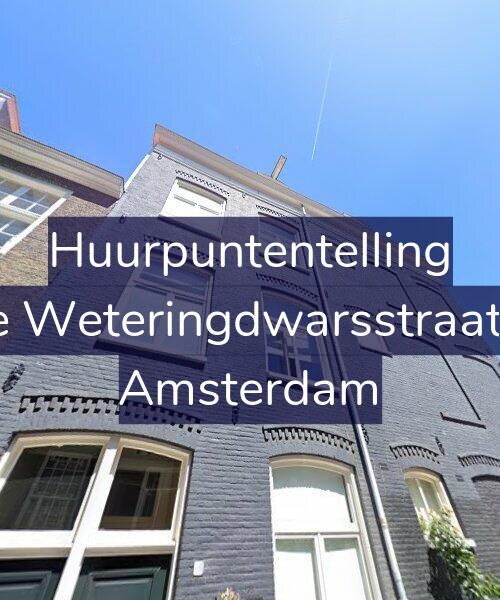 Foto gevel Huurpuntentelling voor Derde Weteringdwarsstraat 35-2, Amsterdam