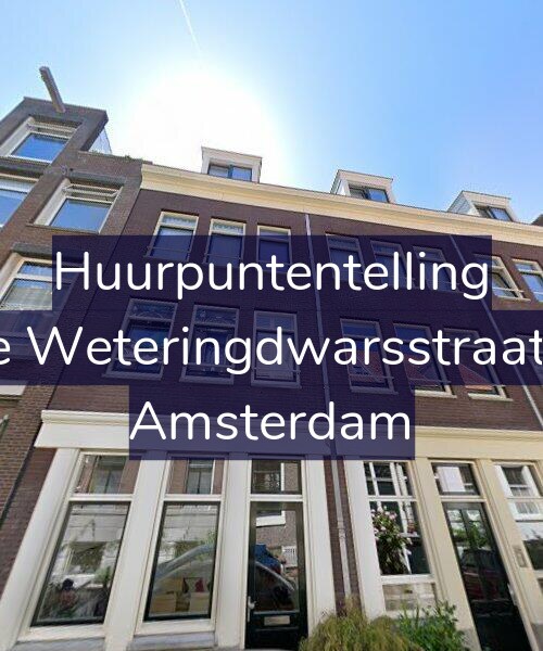 Foto gevel Huurpuntentelling voor Derde Weteringdwarsstraat 14-F, Amsterdam