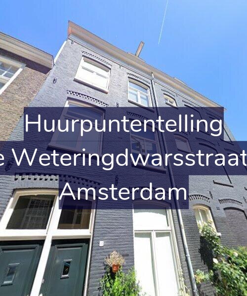 Foto gevel Huurpuntentelling voor Derde Weteringdwarsstraat 35-1, Amsterdam