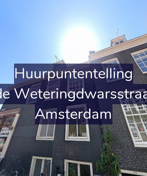 Foto gevel Huurpuntentelling voor Derde Weteringdwarsstraat 44, Amsterdam