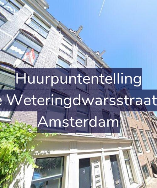 Foto gevel Huurpuntentelling voor Derde Weteringdwarsstraat 21-A, Amsterdam