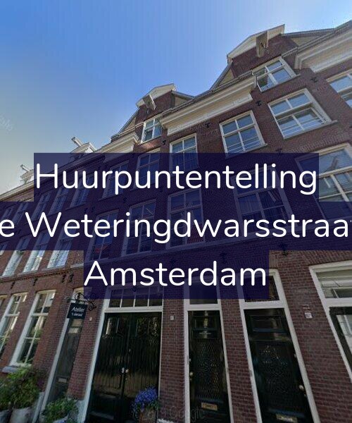Foto gevel Huurpuntentelling voor Derde Weteringdwarsstraat 8-A, Amsterdam