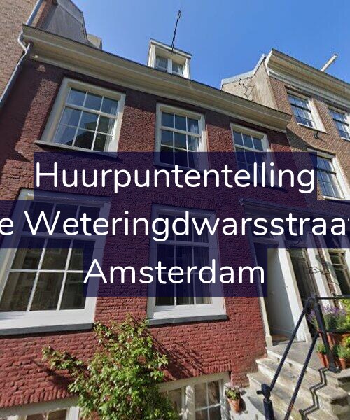 Foto gevel Huurpuntentelling voor Derde Weteringdwarsstraat 7-H, Amsterdam