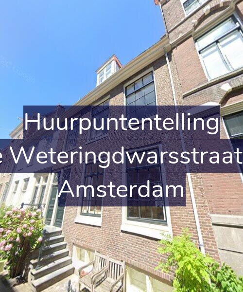 Foto gevel Huurpuntentelling voor Derde Weteringdwarsstraat 13-H, Amsterdam