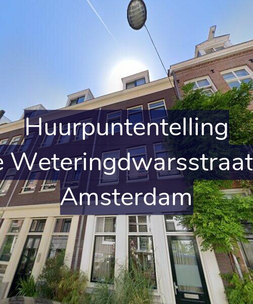 Foto gevel Huurpuntentelling voor Derde Weteringdwarsstraat 14-B, Amsterdam