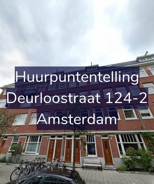 Foto gevel Huurpuntentelling voor Deurloostraat 124-2, Amsterdam