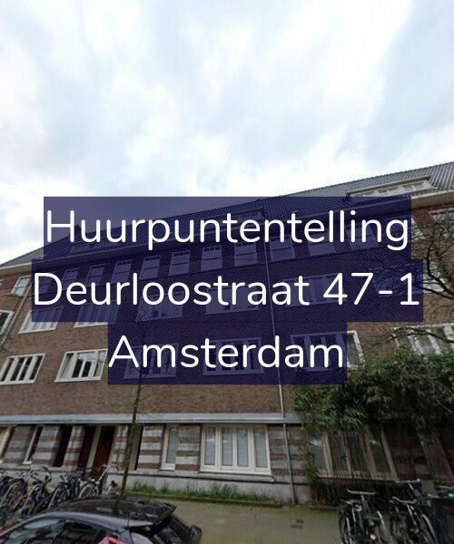 Foto gevel Huurpuntentelling voor Deurloostraat 47-1, Amsterdam