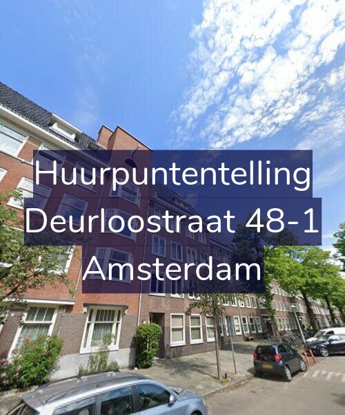 Foto gevel Huurpuntentelling voor Deurloostraat 48-1, Amsterdam