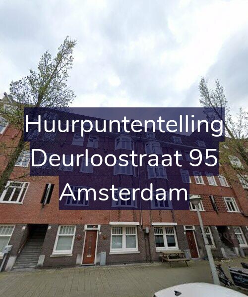 Foto gevel Huurpuntentelling voor Deurloostraat 95, Amsterdam