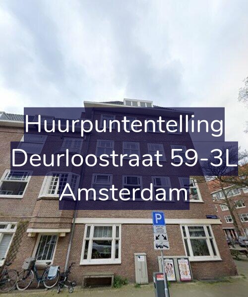 Foto gevel Huurpuntentelling voor Deurloostraat 59-3L, Amsterdam
