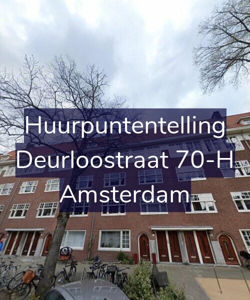 Foto gevel Huurpuntentelling voor Deurloostraat 70-H, Amsterdam