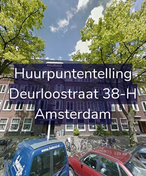 Foto gevel Huurpuntentelling voor Deurloostraat 38-H, Amsterdam