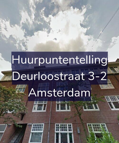 Foto gevel Huurpuntentelling voor Deurloostraat 3-2, Amsterdam