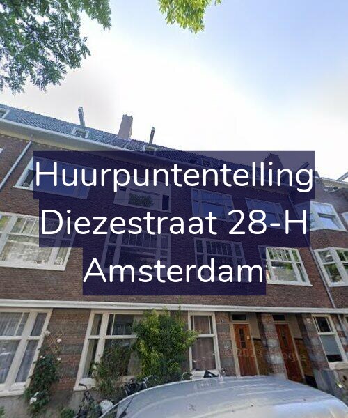 Foto gevel Huurpuntentelling voor Diezestraat 28-H, Amsterdam