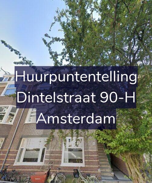 Foto gevel Huurpuntentelling voor Dintelstraat 90-H, Amsterdam