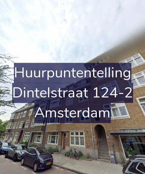 Foto gevel Huurpuntentelling voor Dintelstraat 124-2, Amsterdam