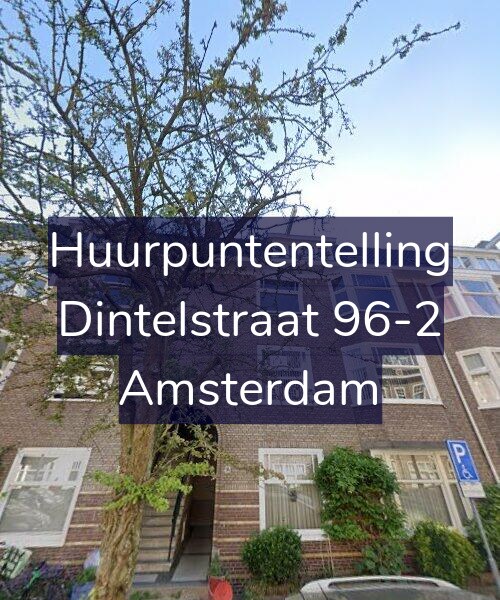 Foto gevel Huurpuntentelling voor Dintelstraat 96-2, Amsterdam