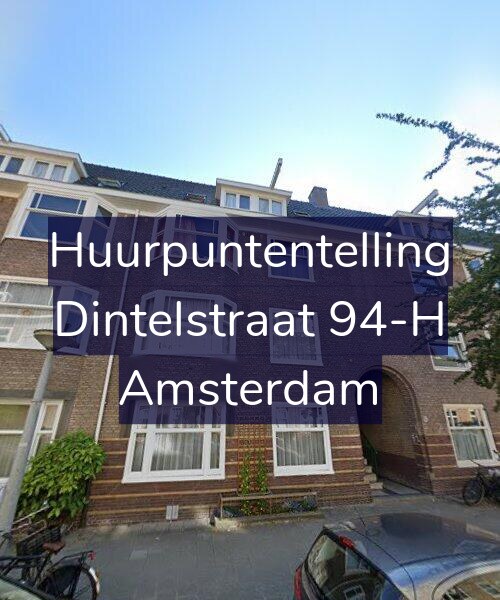 Foto gevel Huurpuntentelling voor Dintelstraat 94-H, Amsterdam