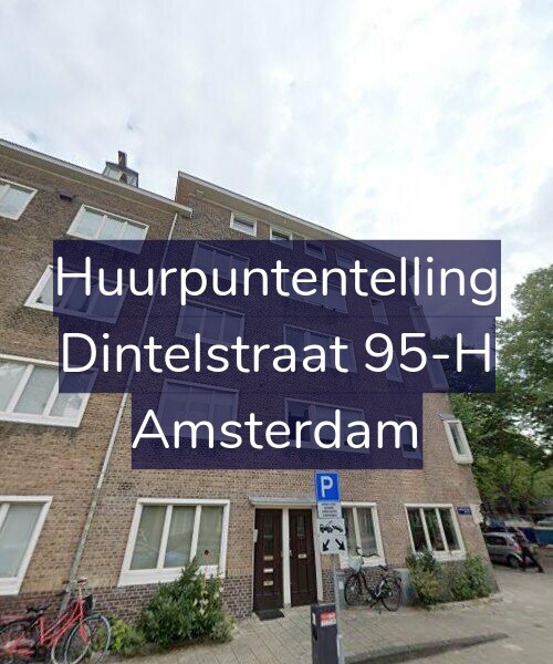 Foto gevel Huurpuntentelling voor Dintelstraat 95-H, Amsterdam