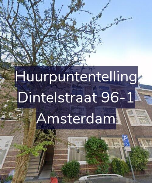 Foto gevel Huurpuntentelling voor Dintelstraat 96-1, Amsterdam