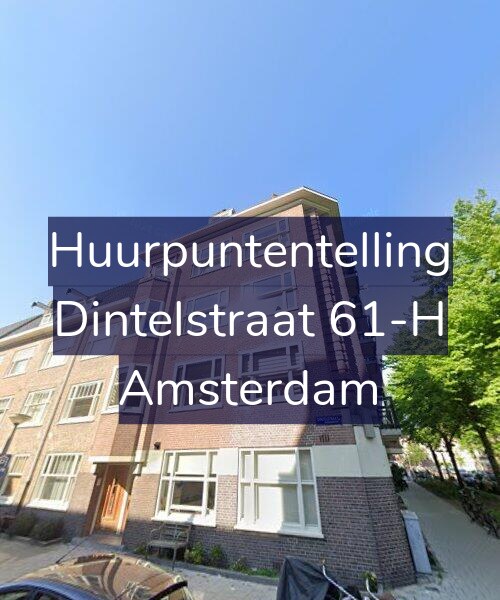 Foto gevel Huurpuntentelling voor Dintelstraat 61-H, Amsterdam