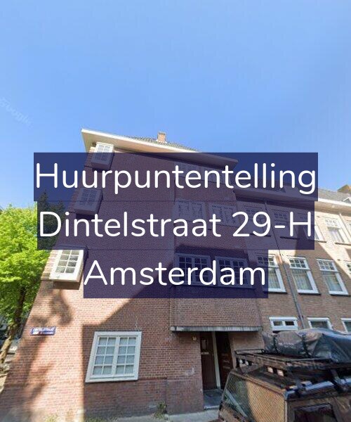 Foto gevel Huurpuntentelling voor Dintelstraat 29-H, Amsterdam
